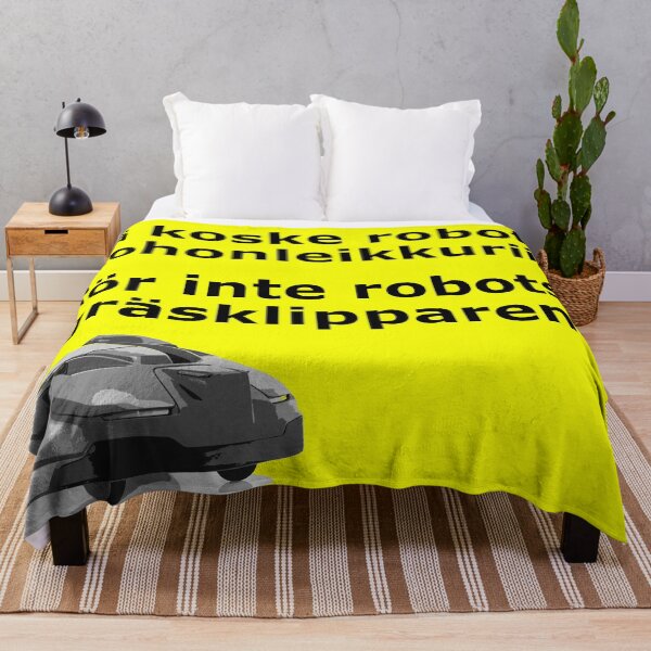 Item preview, Do not touch the robot lawnmower designed and sold by CB Photography and Design.