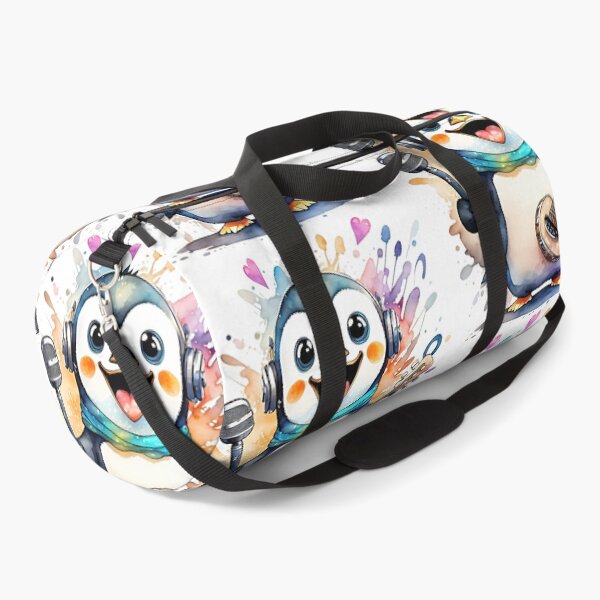 Aperçu de l'œuvre Heureux pingouin mandoline créée et vendue par Chrisseee.