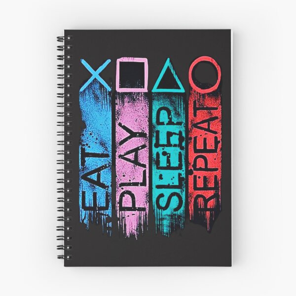 Item preview, Eat play sleep repeat designed and sold by Princ'e redbubble shop  Prince.
