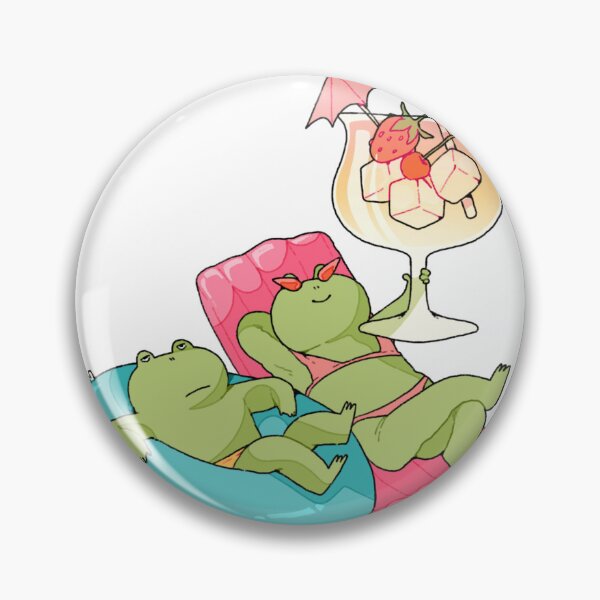 Item preview, Frog vacay  designed and sold by peachy-doodle.