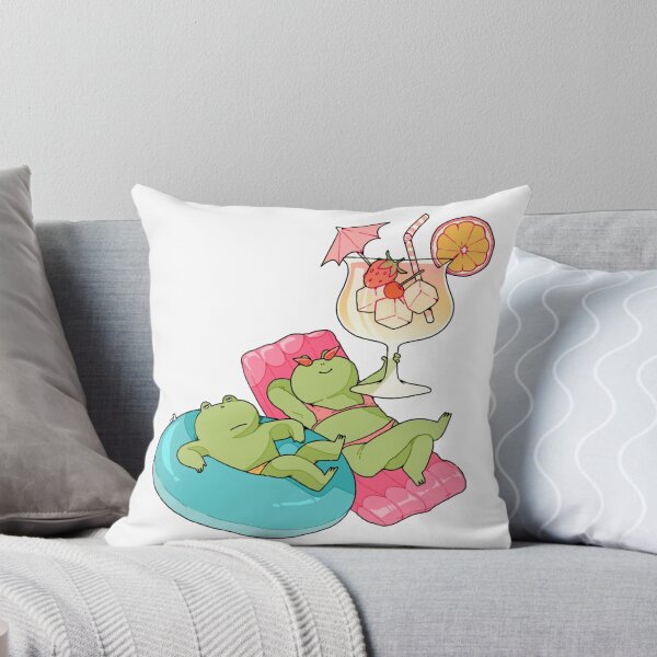 Item preview, Frog vacay  designed and sold by peachy-doodle.