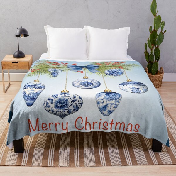 Artikelvorschau, Blaue Chinoiserie Weihnachten B entworfen und verkauft von Jean Plout.