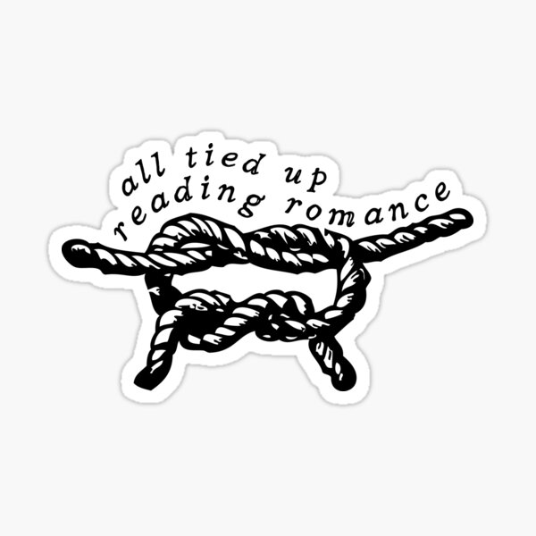Item preview, all tied up reading romance designed and sold by paperbackportus.