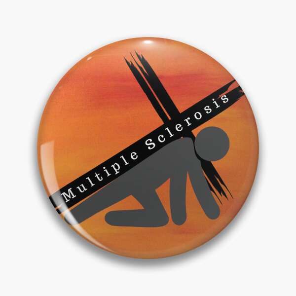 Item preview, MultipleSclerosis; Embracing the cross we bear designed and sold by Largerterritory.