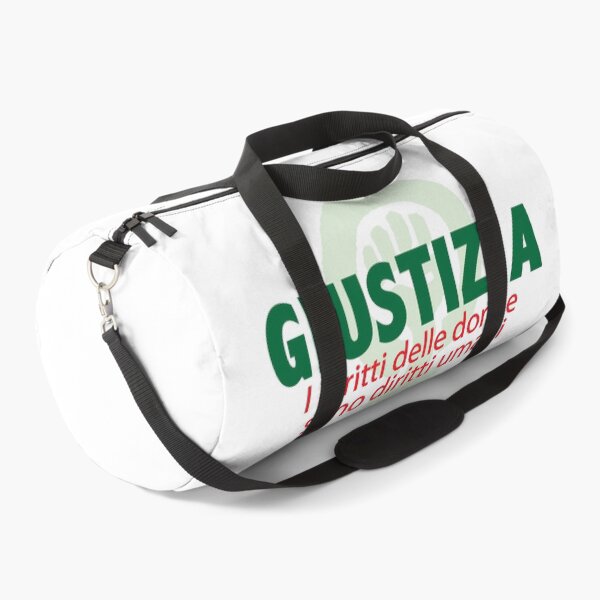 Item preview, Justice: Womens rights are human rights (Italia green)   designed and sold by ArtofDissent.