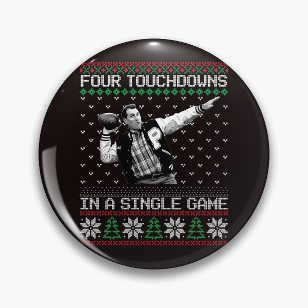 Item preview, Four Touchdowns In A Single Game Ugly Christmas designed and sold by achusbiskrik.