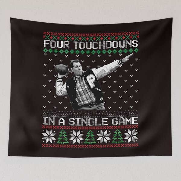 Item preview, Four Touchdowns In A Single Game Ugly Christmas designed and sold by achusbiskrik.