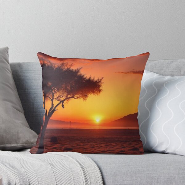 Item preview, Golden Serenity - Desert Sunset Landscape | Captivating Evening Glow designed and sold by OrangeMG.