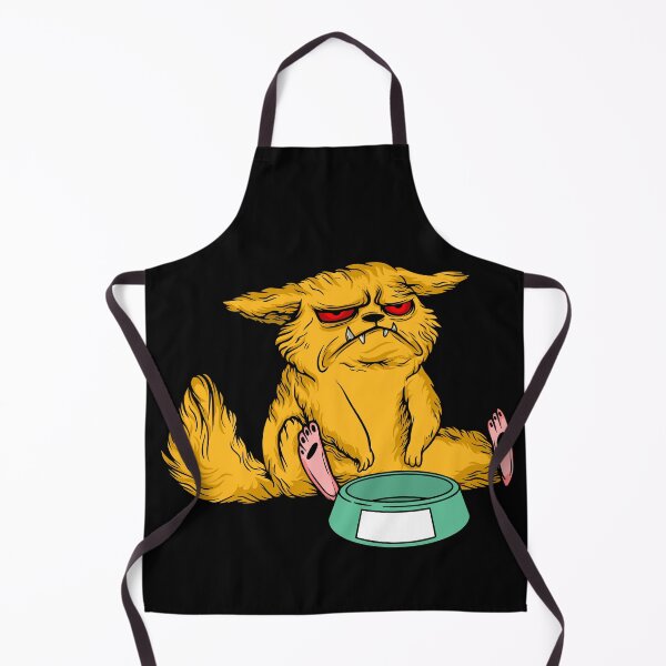 Item preview, Disgruntled hungry cat designed and sold by Kuki-shop.