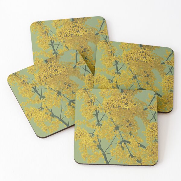 Item preview,  "Blooming Padauk: A Floral Tapestry." designed and sold by FashionAlchemy.