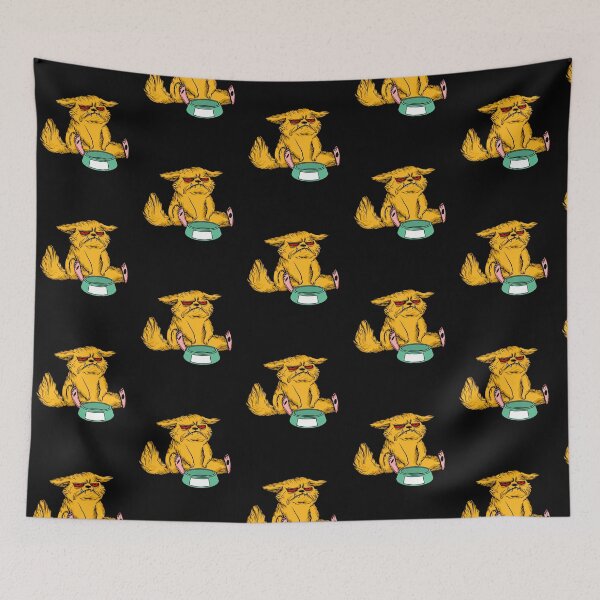 Item preview, Disgruntled hungry cat designed and sold by Kuki-shop.