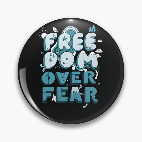 Item preview, Freedom instead of fear - Love Peace designed and sold by ChrisFeil.