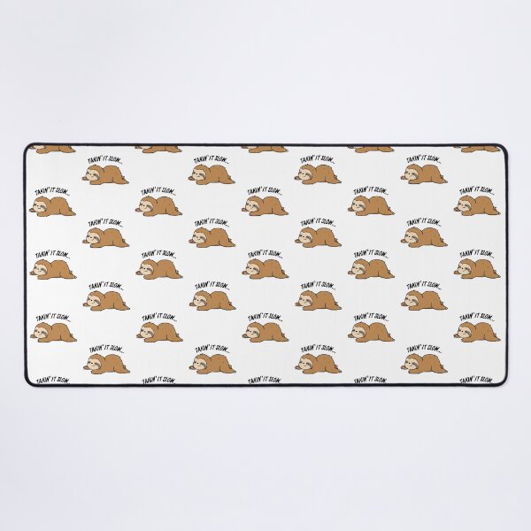 Item preview, Taking It Slow Funny Sloth Puns  designed and sold by punnybone.
