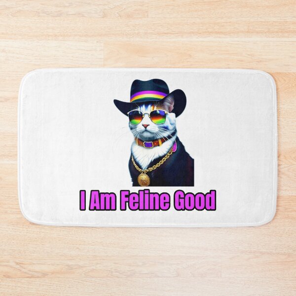 Item preview, A Cat Wearing a Fedora and Sunglasses designed and sold by Queen1120.