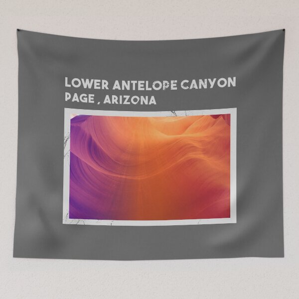 Item preview, Vintage Desigh of Lower Antelope Canyon , Desert symphony , vacation mode designed and sold by TheBlackCircle.