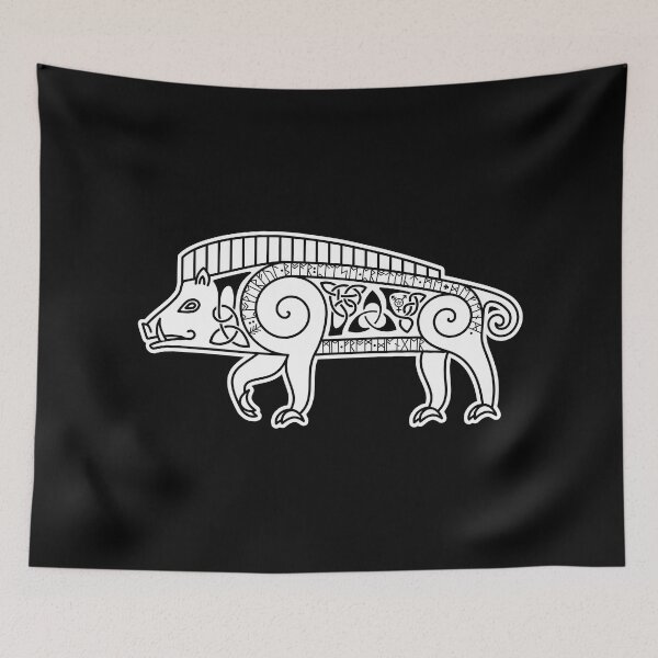 Item preview, Boar of Protection designed and sold by Drekisdottir.