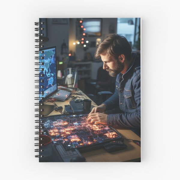 Item preview, Drone Traffic Analyst - Unmanned Aerial Traffic Analyst designed and sold by TheBrainArt.