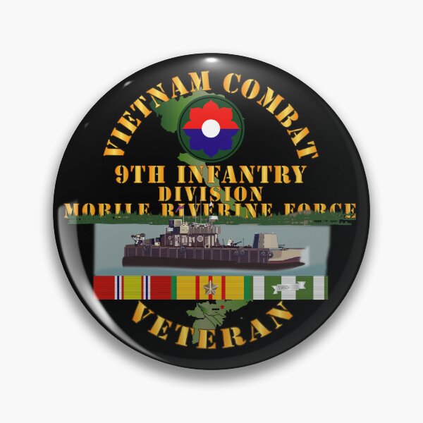 Item preview, Army - Vietnam Combat Vet w 9th Inf Div - Mobile Riverine Force w VN SVC designed and sold by Military Insignia Products.