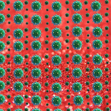 Artwork thumbnail, Aids Pattern Reds by Profitrip