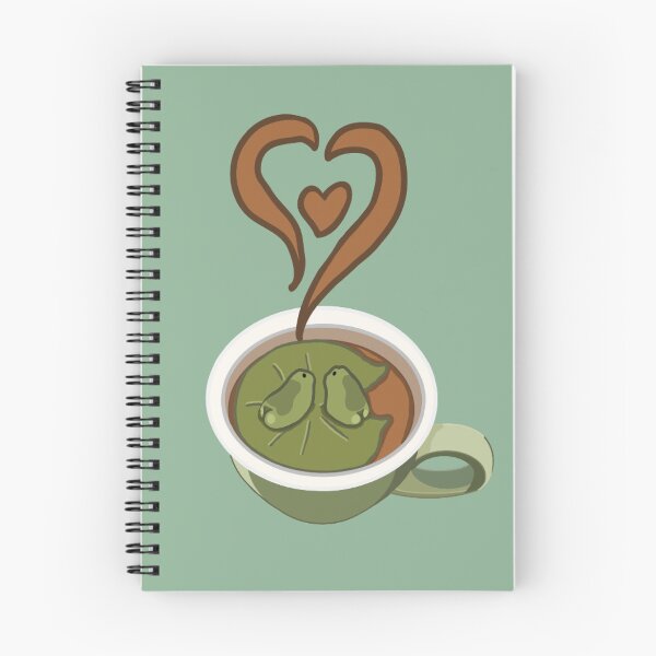 Item preview, A Whole Latte Love (Green Background) designed and sold by octopuscafe.