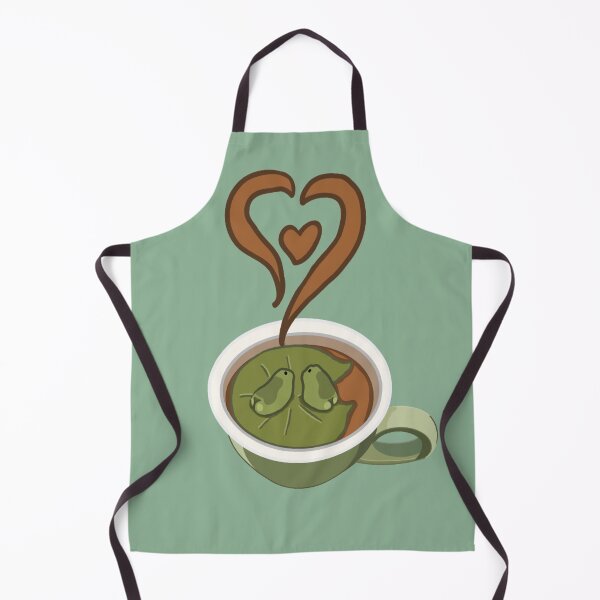 Item preview, A Whole Latte Love (Green Background) designed and sold by octopuscafe.