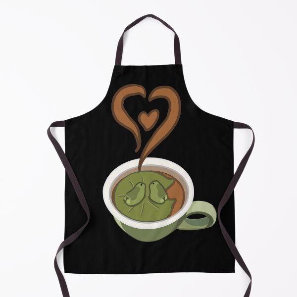Item preview, A Whole Latte Love (Black Background) designed and sold by octopuscafe.