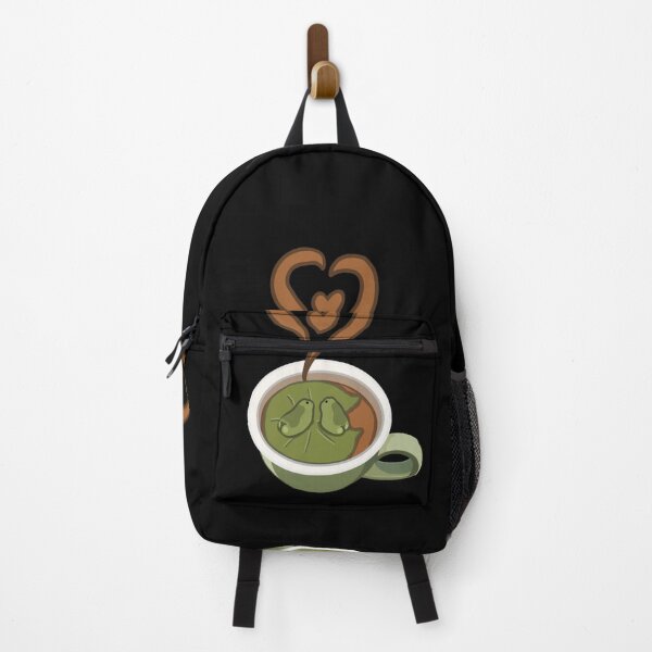 Item preview, A Whole Latte Love (Black Background) designed and sold by octopuscafe.