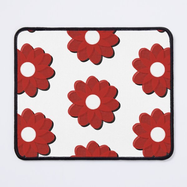 Item preview, Red and White Flower designed and sold by marching-bands.