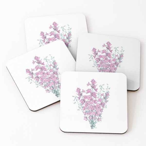 Item preview, Delphinium Flowers - Pink designed and sold by Pavnud.