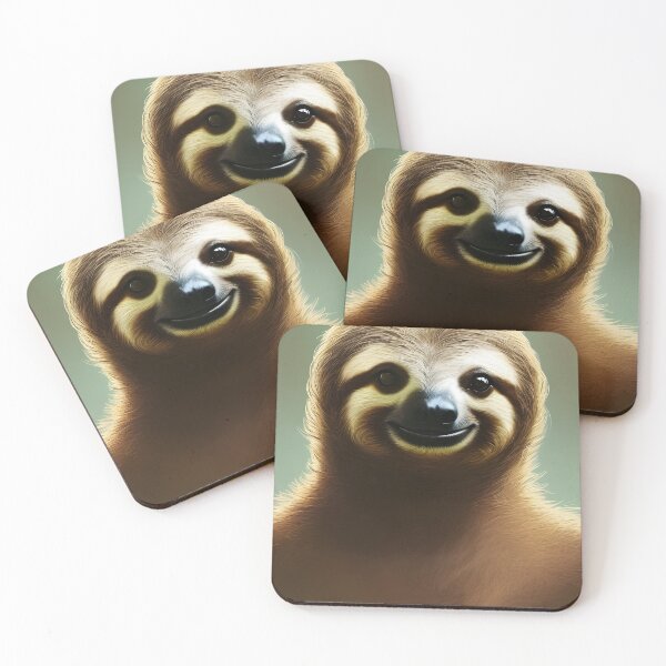 Item preview, Happy Sloth designed and sold by Planetporridge.