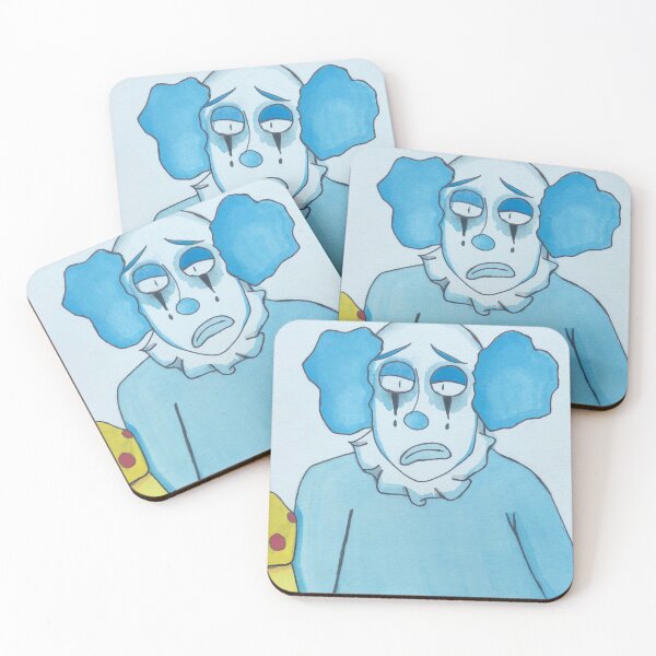 Item preview, Sad Clown designed and sold by CreationsByCleo.