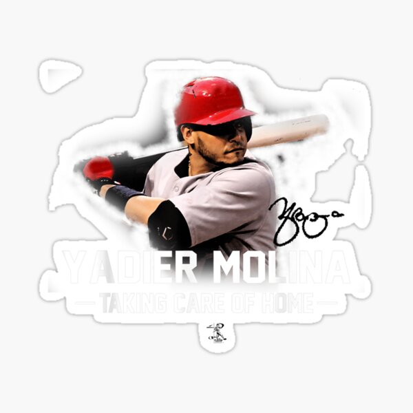 Yadier Molina -- Yadi Sticker for Sale by CCTBE