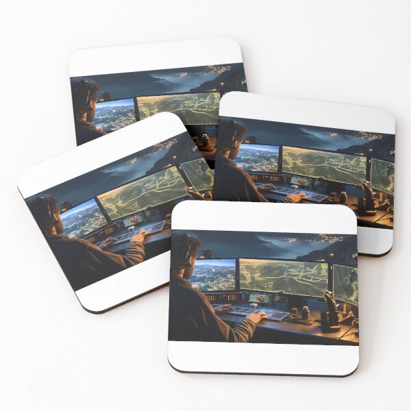 Item preview, Drone Traffic Analyst - Drone Airspace Analyst designed and sold by TheBrainArt.