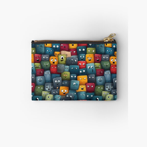 Item preview, Grumpy Emojis Pattern designed and sold by TheMerch-er.