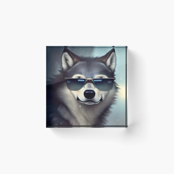 Item preview, Wolf in Sunglasses designed and sold by Planetporridge.