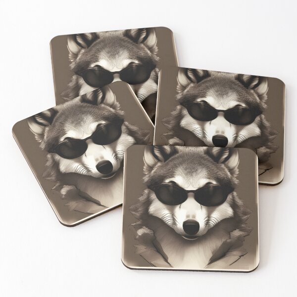 Item preview, Cool wolf in Sunglasses designed and sold by Planetporridge.