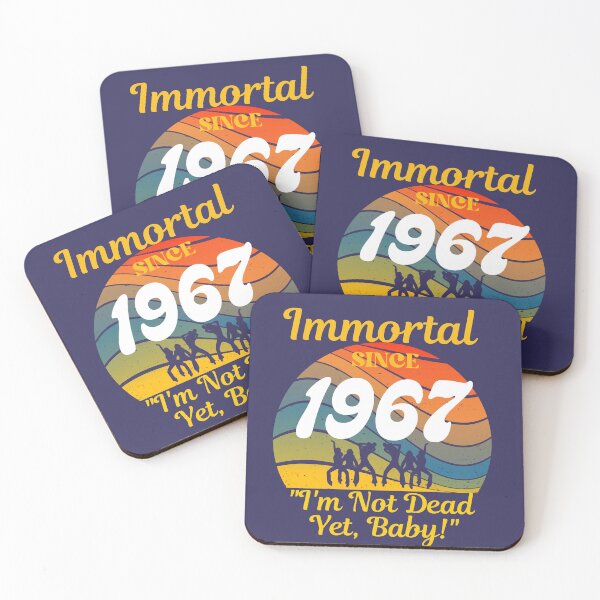 Item preview, Immortal Since 1967 | Vintage Sunset designed and sold by McThingummy.
