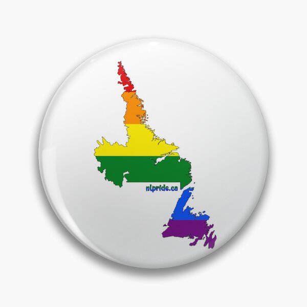 Item preview, Newfoundland & Labrador Pride: Rainbow designed and sold by Jenna Rideout.
