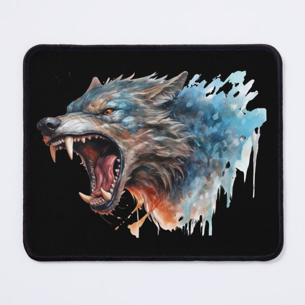 Item preview, Viking wolf designed and sold by Kuki-shop.