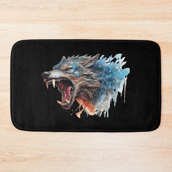 Item preview, Viking wolf designed and sold by Kuki-shop.