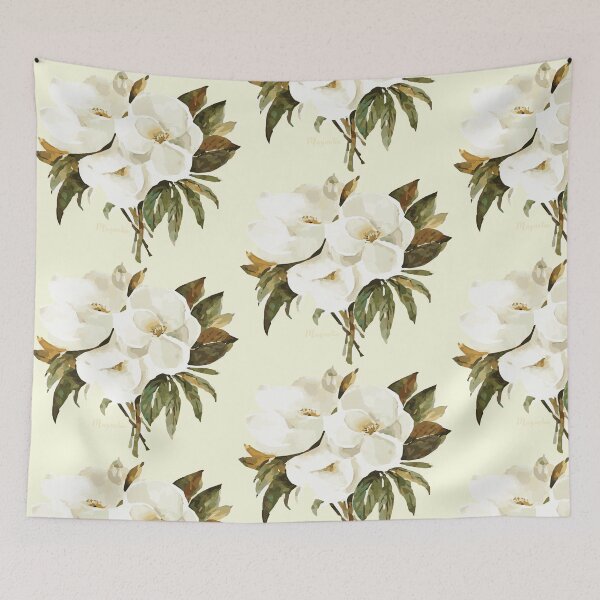 Item preview, Magnolia Vintage Watercolor designed and sold by ArynsDS.