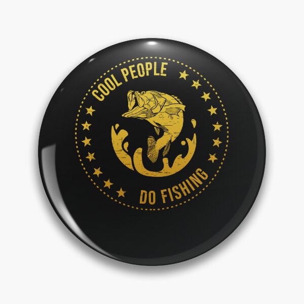 Item preview, Cool people go fishing fishing designed and sold by ChrisFeil.