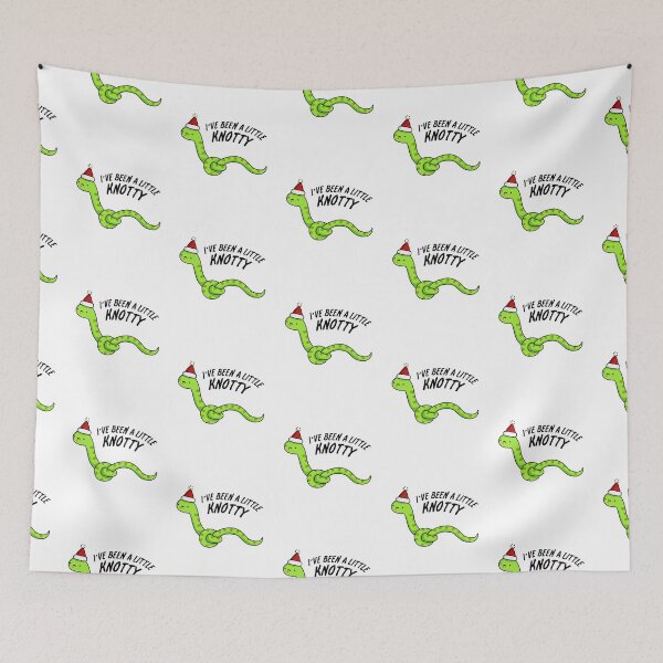 Item preview, I've Been A Little Knotty Funny Snake Puns  designed and sold by punnybone.