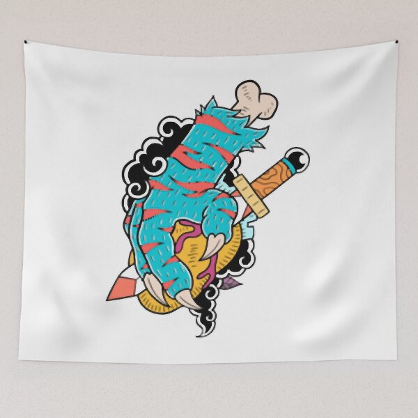 Item preview, Blue claw designed and sold by brodrick-rowle.