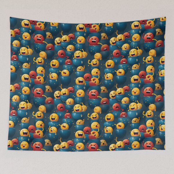 Item preview, Silly Emojis in Cauldrons designed and sold by TheMerch-er.