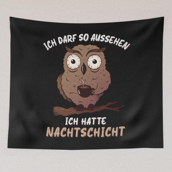 Item preview, I'm allowed to look like this - I was on the night shift designed and sold by ChrisFeil.