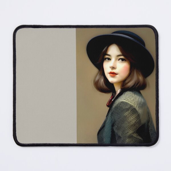 Item preview, Manon: The Captivating Essence of Parisian Beauty - Oil Painting…Art By Carraann designed and sold by CARRAANN.