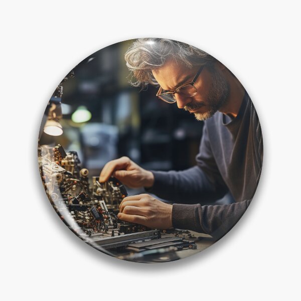 Item preview, Emotional Robotics Engineer - Affective Robotics Specialist designed and sold by TheBrainArt.