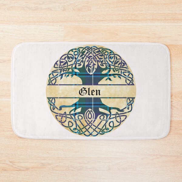 Item preview, Glen Tree of Life Clan Scottish Surname tartan designed and sold by BagTown Clans.