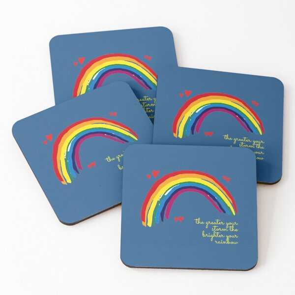 Item preview, the greater your storm the brighter your rainbow    	 designed and sold by jdxtcdboqmx4.